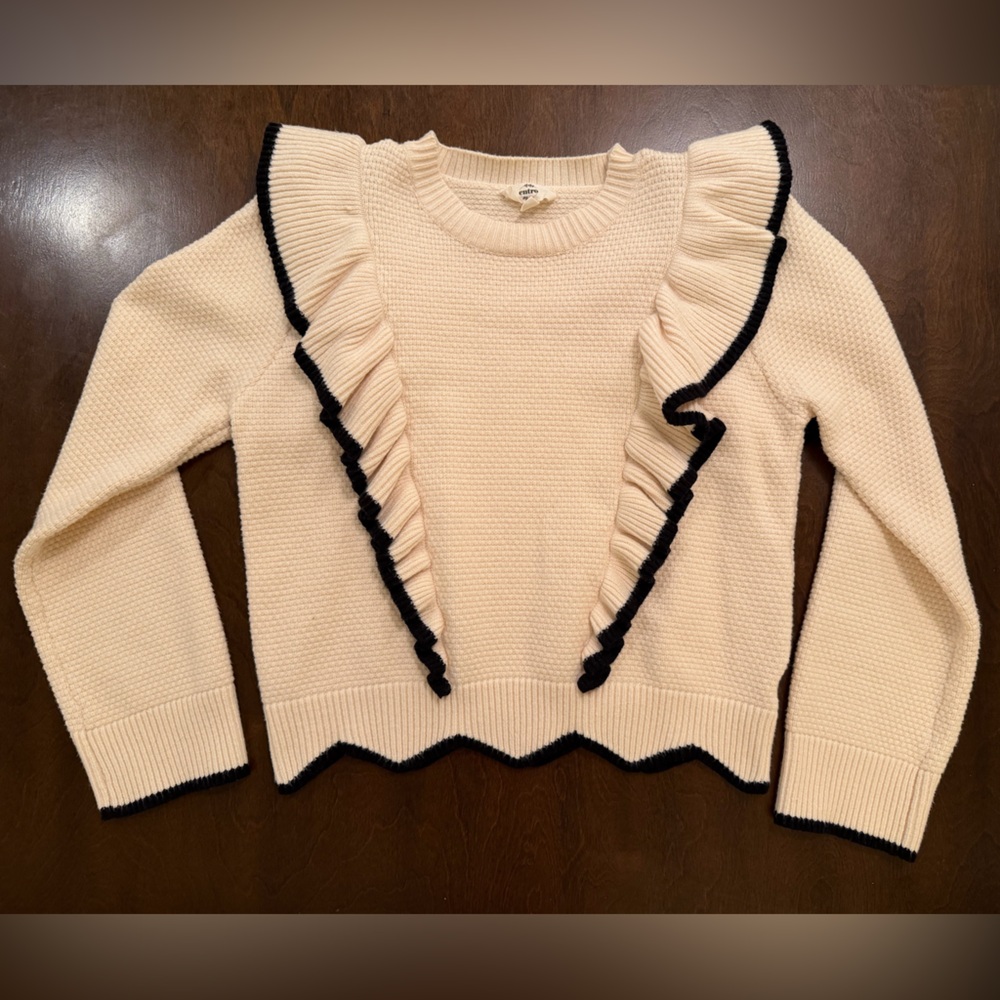 Entro Cream Knit Sweater